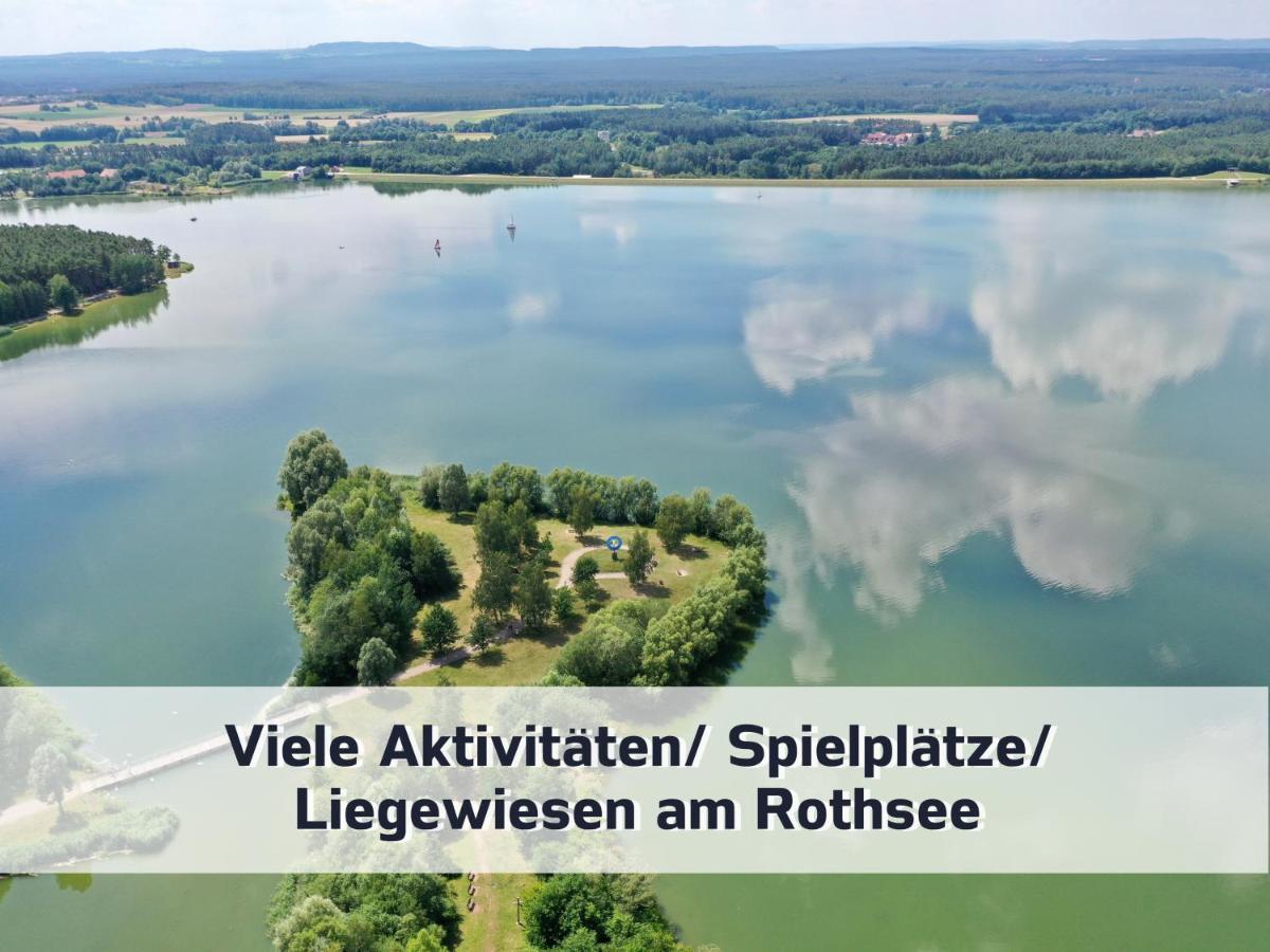 Ferienhaus Rothsee-Oase Ideale Ausgangslage Mit Tollem Ausblick, Sauna Und Privatem Garten Roth  Zewnętrze zdjęcie