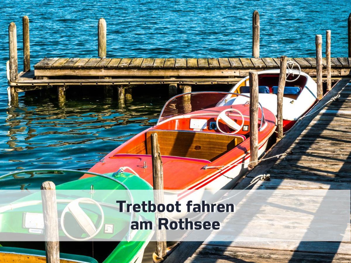 Ferienhaus Rothsee-Oase Ideale Ausgangslage Mit Tollem Ausblick, Sauna Und Privatem Garten Roth  Zewnętrze zdjęcie