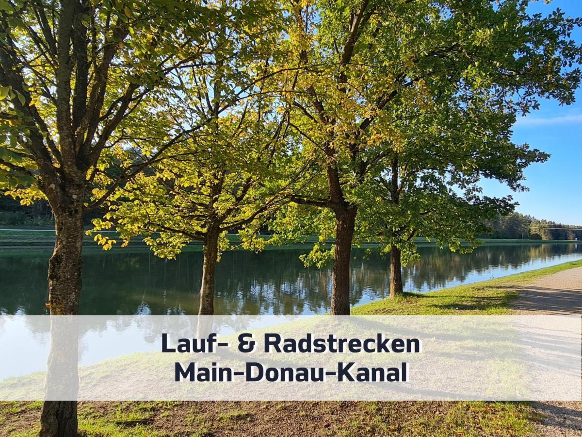 Ferienhaus Rothsee-Oase Ideale Ausgangslage Mit Tollem Ausblick, Sauna Und Privatem Garten Roth  Zewnętrze zdjęcie