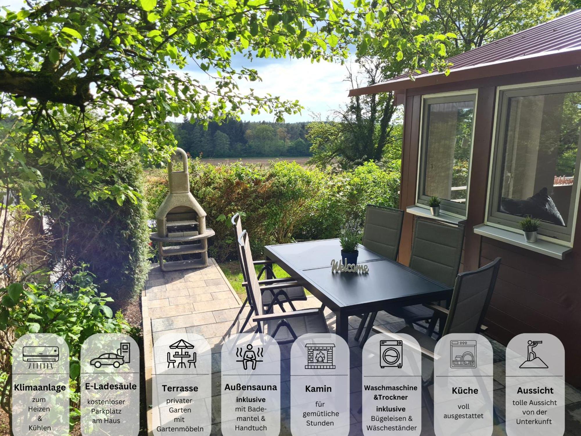 Ferienhaus Rothsee-Oase Ideale Ausgangslage Mit Tollem Ausblick, Sauna Und Privatem Garten Roth  Zewnętrze zdjęcie